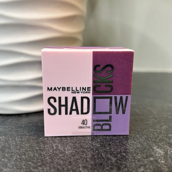 NEW Maybelline New York Shadow‎ Blocks #40 Matte Eyeshadow Palette - Picture 1 of 5